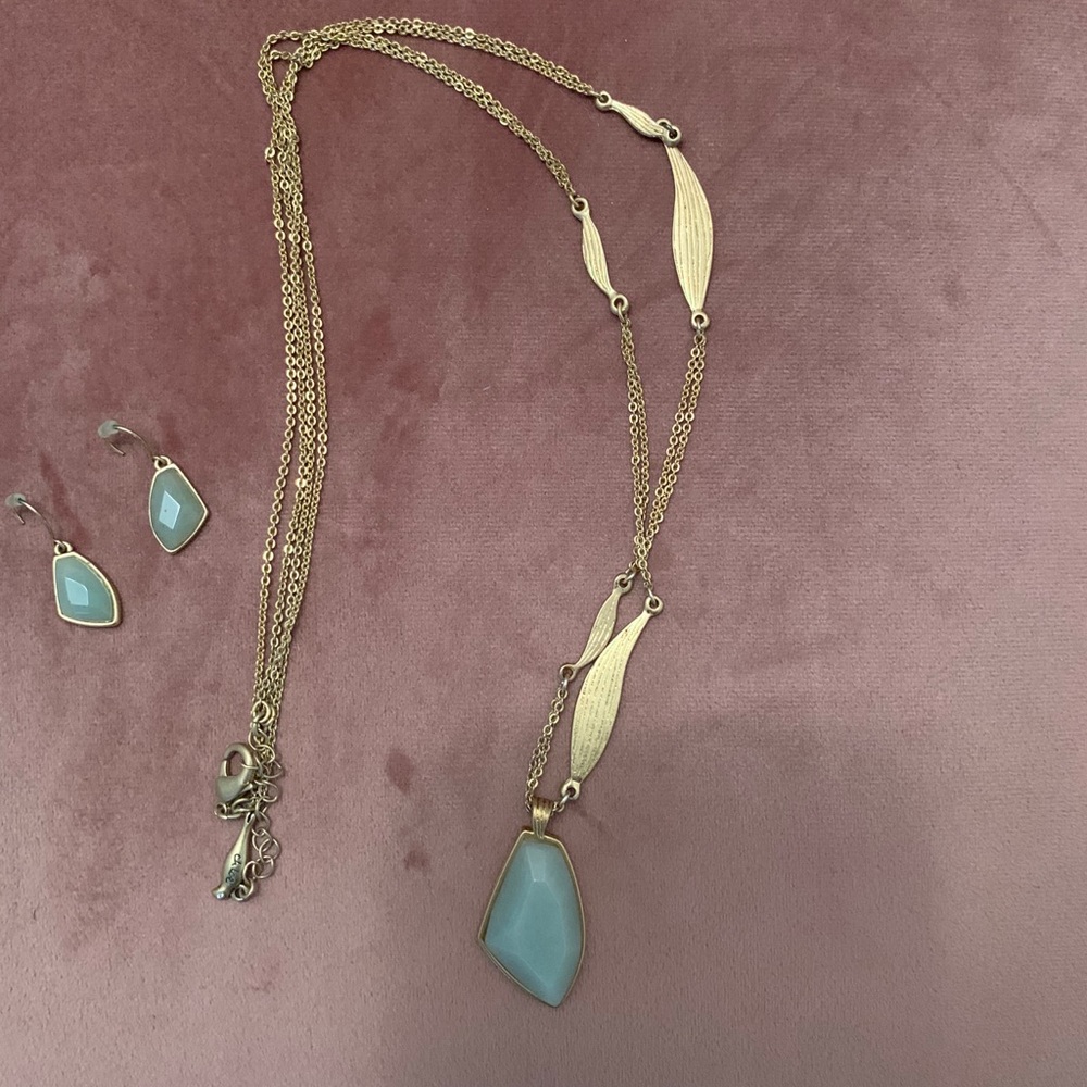 Gilded Reeds Adventure Long Pendant